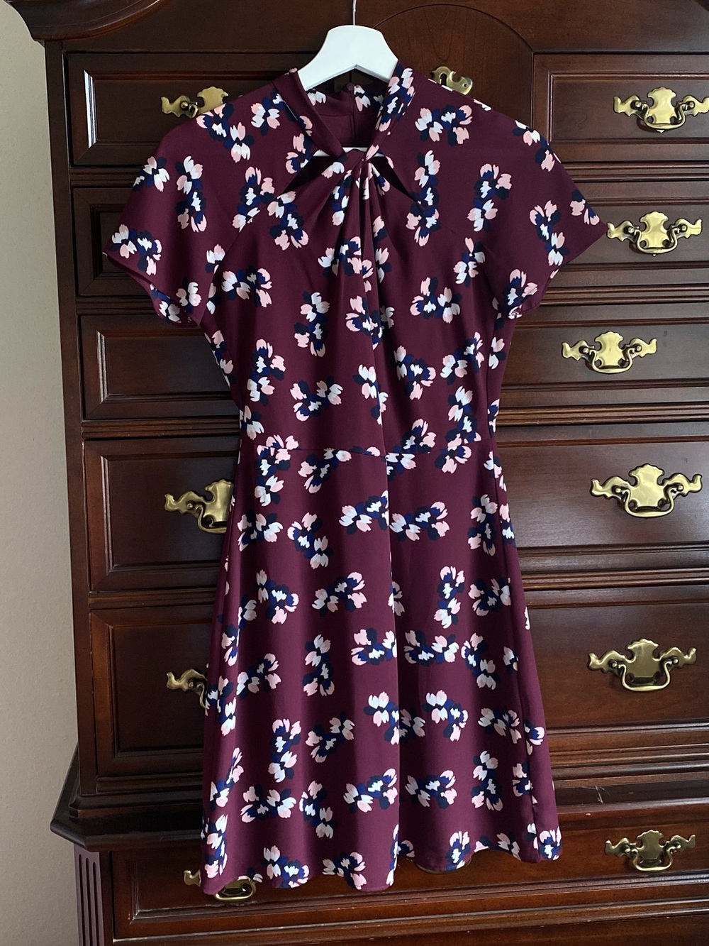 Banana Republic floral dress size 2 Petite
